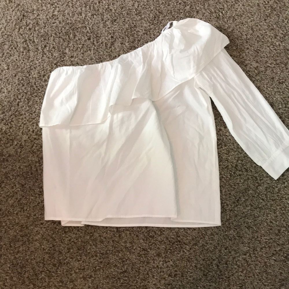 One shoulder top sz XS